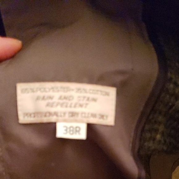 Christian Dior Gray Men's Overcoat Coat 38R - Picture 2 of 6